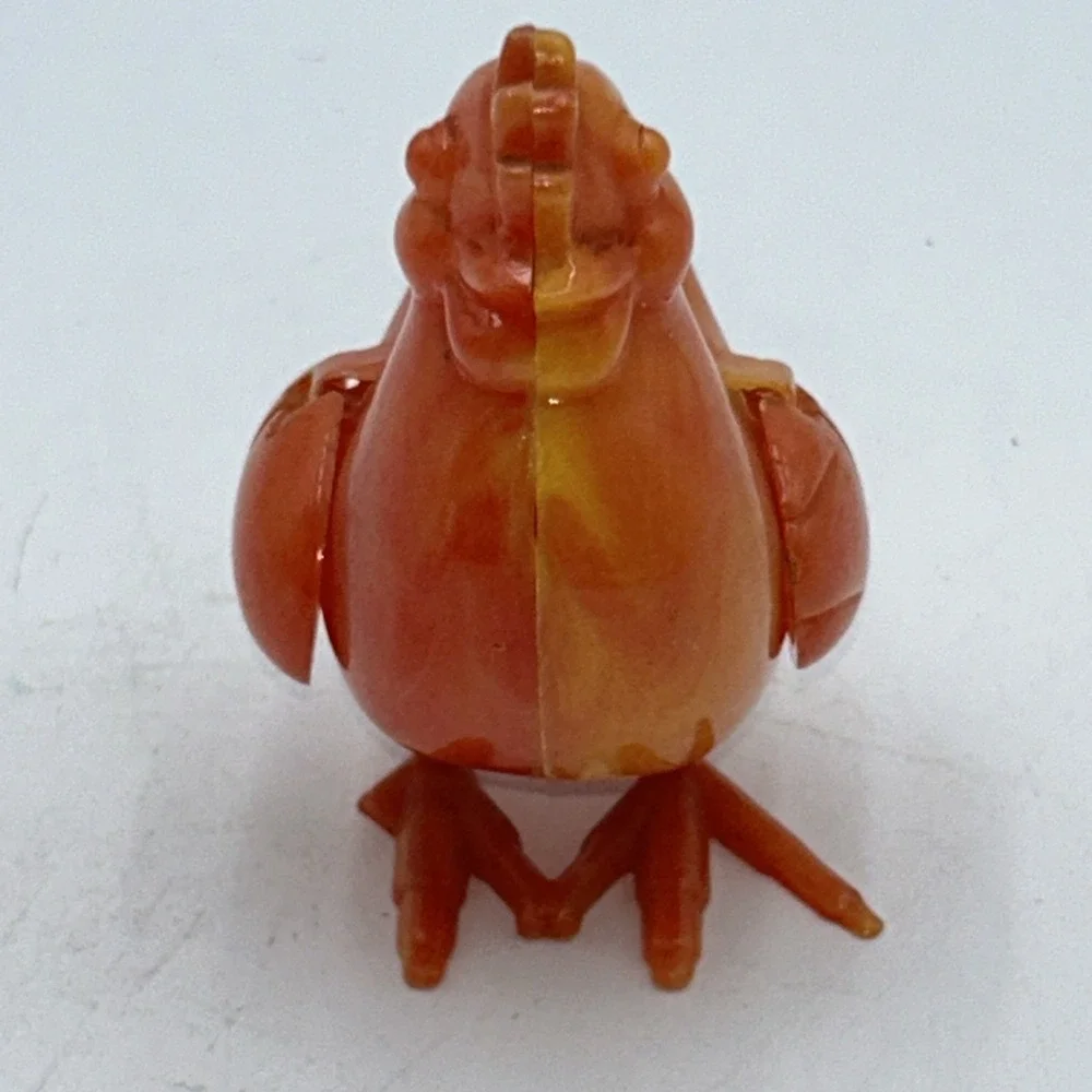Busy Biddy Hen Toy Chicken Novelty Vintage Marvin Glass Lays Marble Eggs